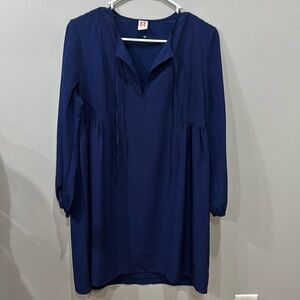 Beautiful Blue Long Sleeve Dress